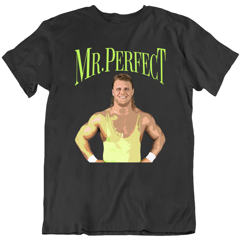 Wrestling Legend Mr. Perfect Martial Art Wrestler T Shirt Tee Shirts Gift New
