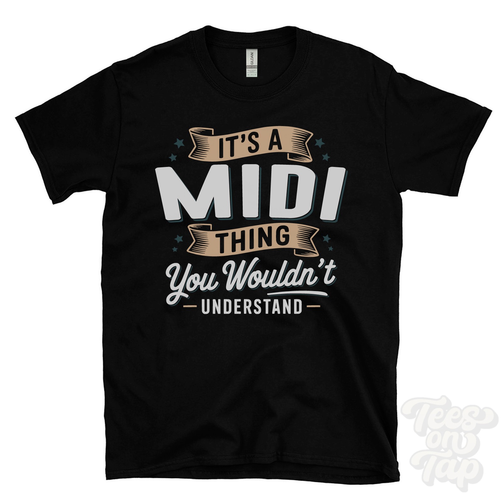 IT’S A MIDI THING YOU WOULDN’T UNDERSTAND T-SHIRT name surname family gift