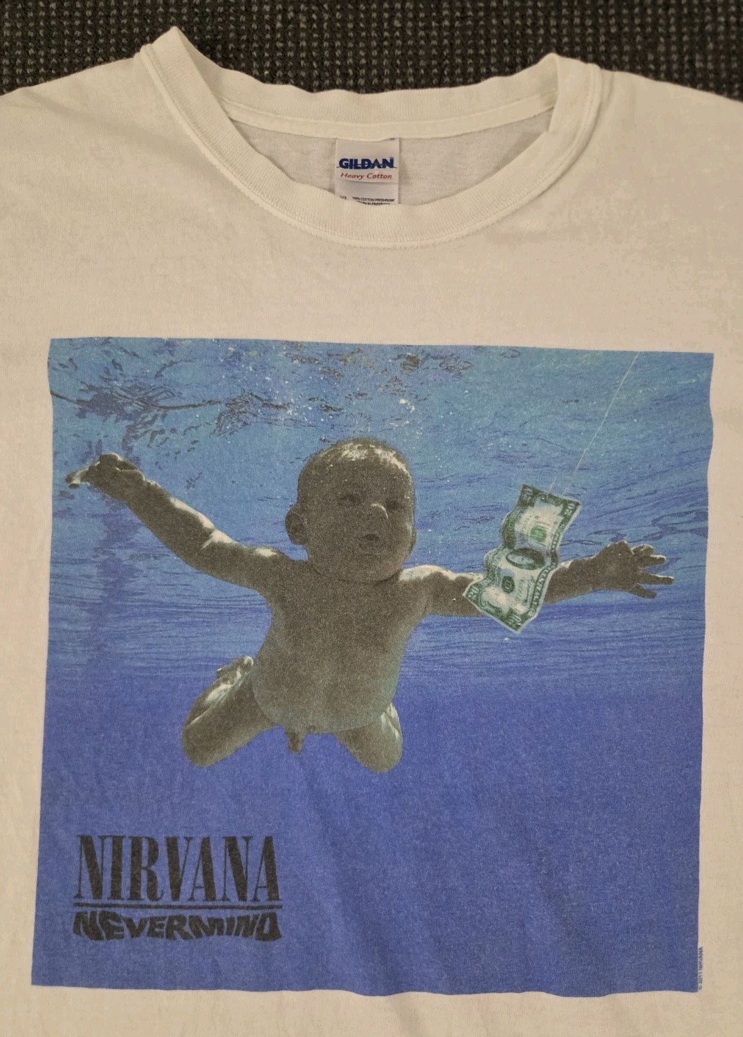 🔶️NIRVANA T SHIRT 2011 GILDAN XL SEATTLE GRUNGE NEVERMIND RETRO KURT COBAIN gallery