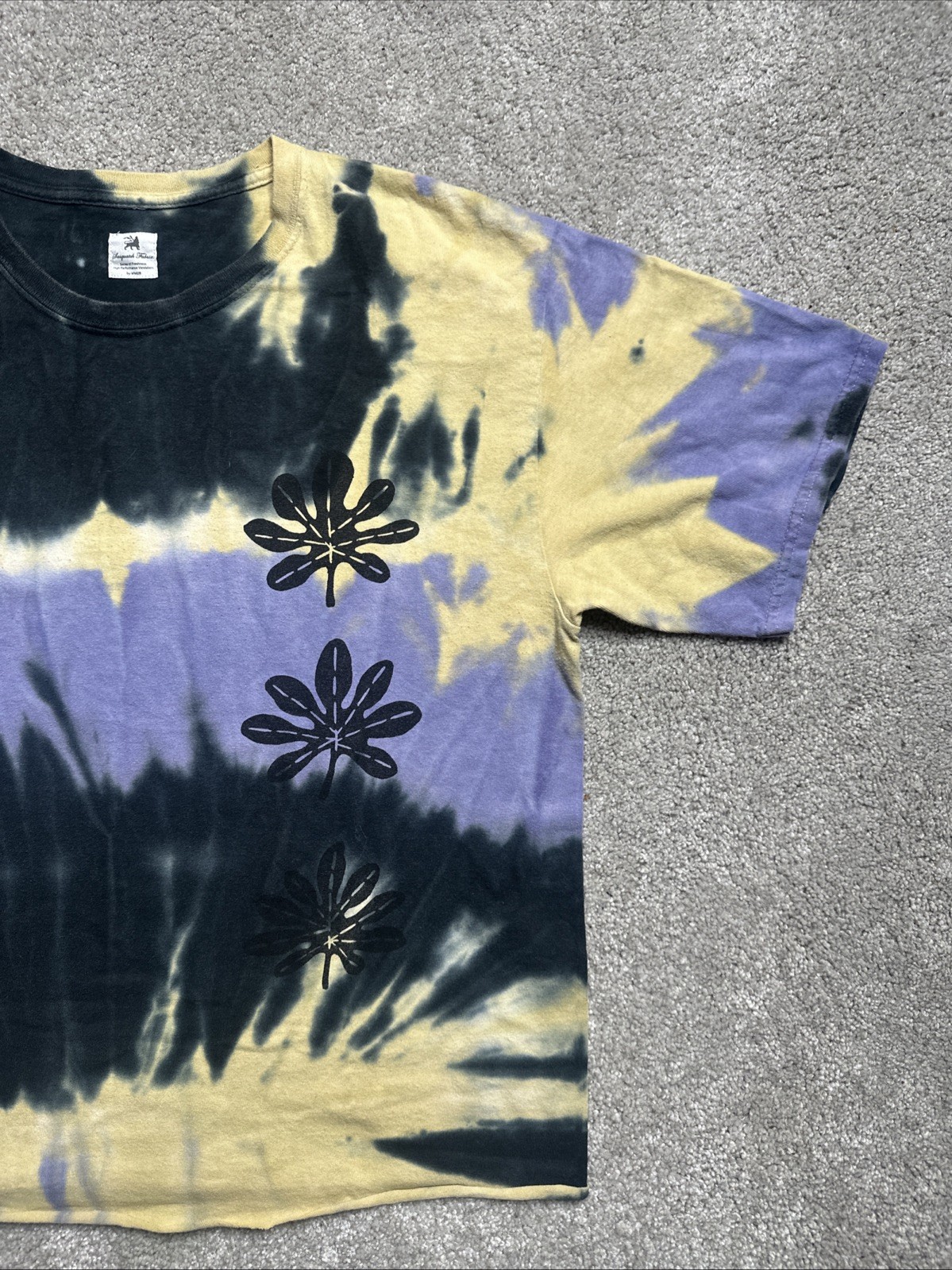 Sasquatchfabrix Tie Dye Cropped shirt Size L Sasquatch Fabrix Fabric Japan Brand gallery