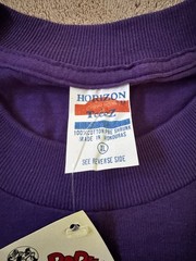 DEADSTOCK 1993 Popeye Single Stitch Tee XL Purple NWT OG Tags King Blitz Studios