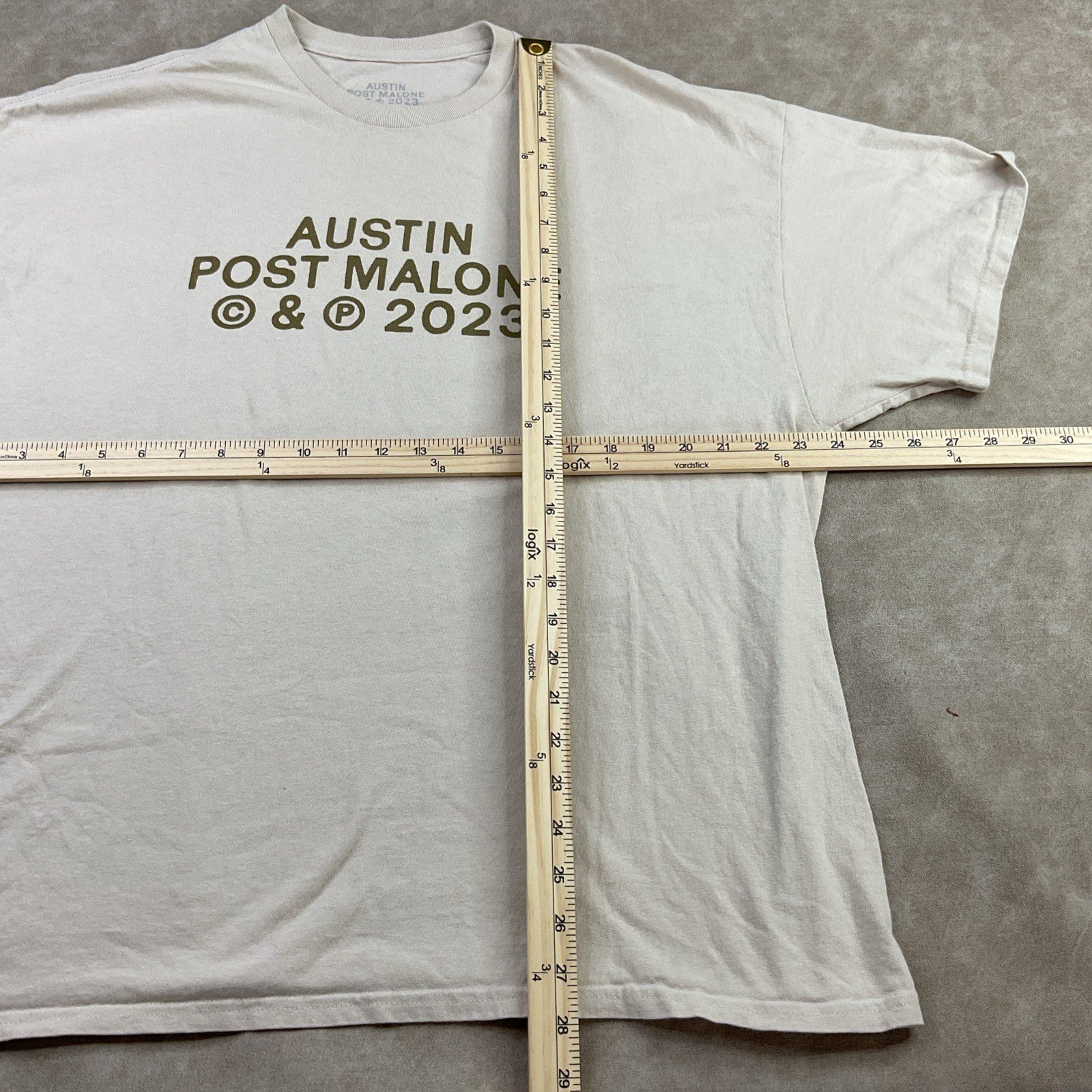 Post Malone T-Shirt Sz 2XL Austin 2023 Tour If Y’all Weren’t Here I’d Be Crying gallery