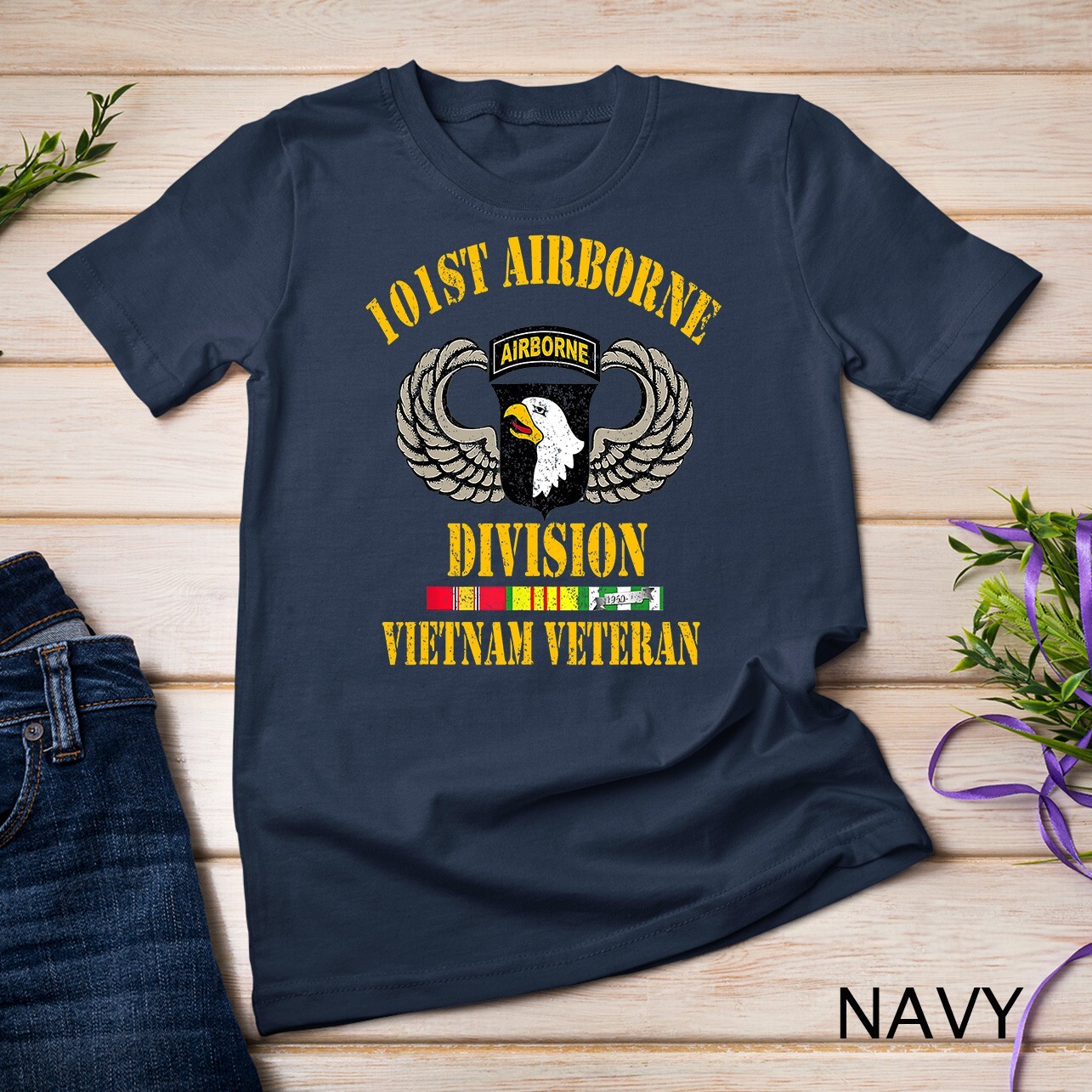101st Airborne Division Vietnam Veteran Tshirt, Veterans Day Unisex T-shirt gallery