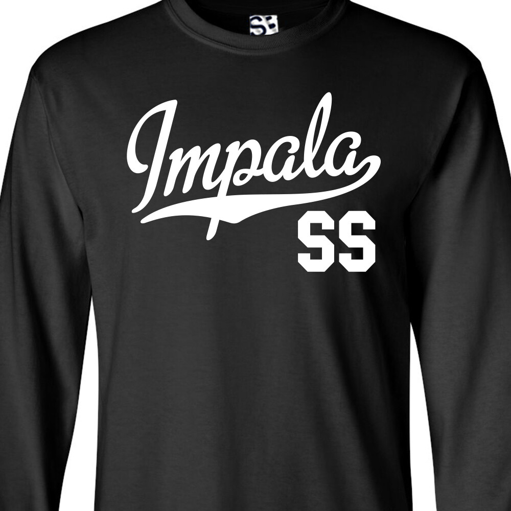Impala SS Script Jersey LONG SLEEVE T-Shirt | 61 62 63 64 65 66 Mens Tee Shirt gallery