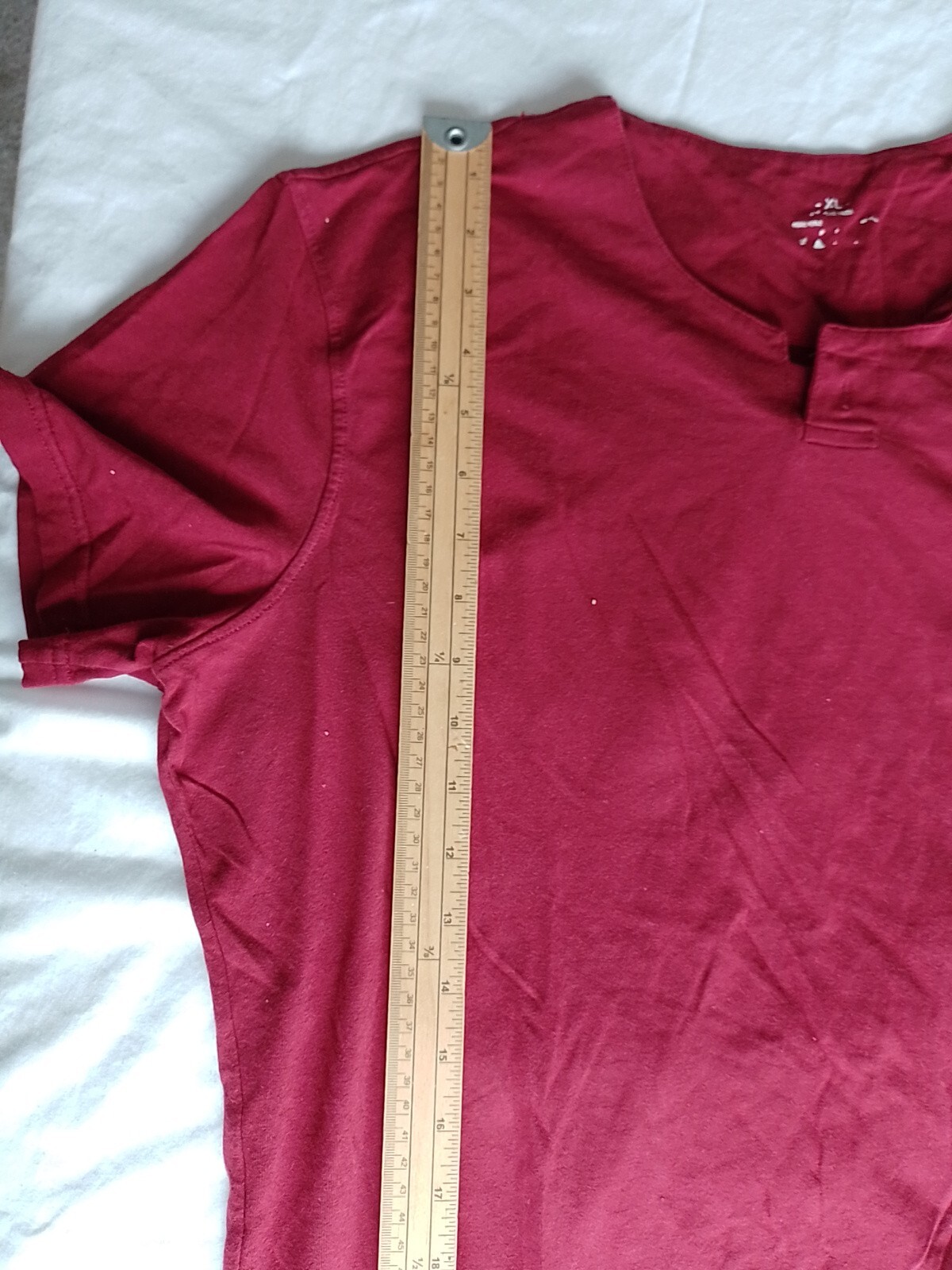 Mwns T Shirt Unbranded Size XL Short Sleeve Red 26969 gallery