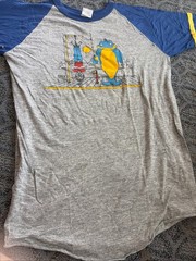 80s Bantam MidSleeve Raglan Fishing Graphic T-Shirt