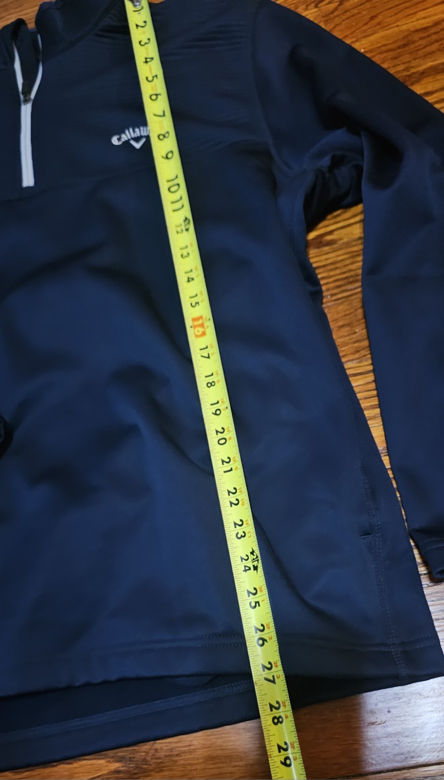 Callaway Navy Blue 1/4 Zip Pullover Mens Extra Large Golf Outdoors Fast Dry XL gallery