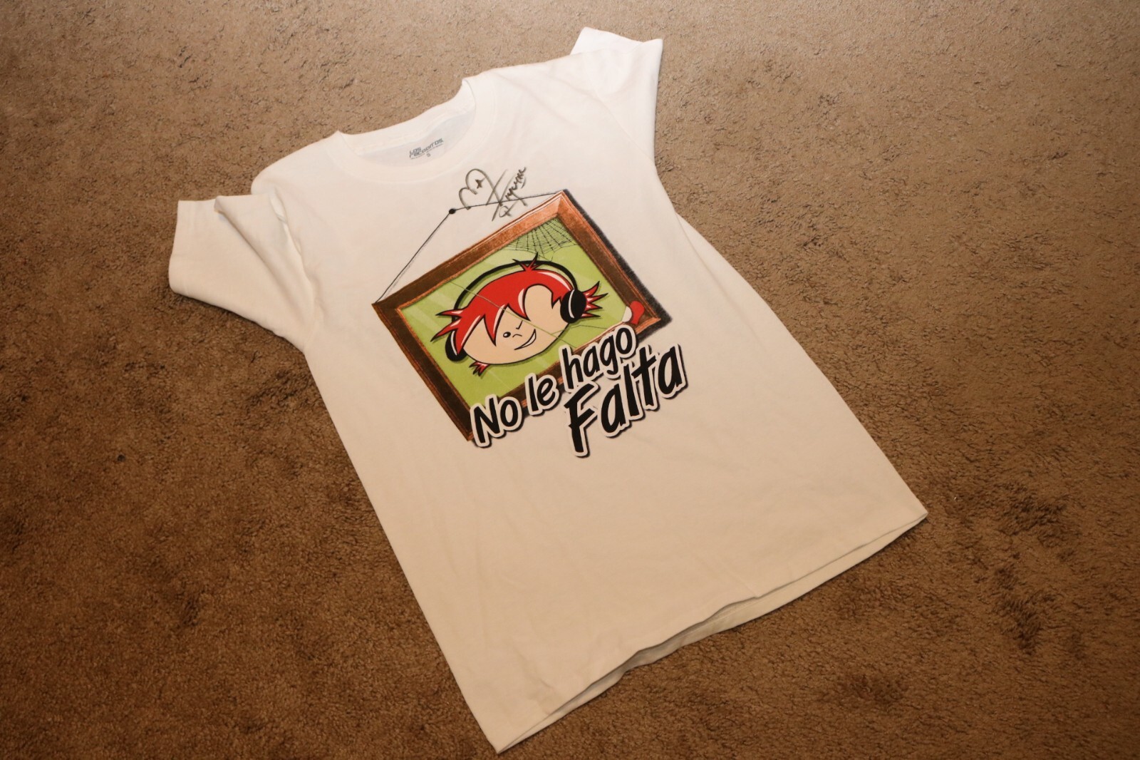 BANDA LOS RECODITOS TOUR T SHIRT SIZE Small Signed Marco “Zapata” Figueroa