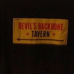 Devil’s Backbone Tavern Texas Music Dive Bar Men’s Black Shirt Size Large