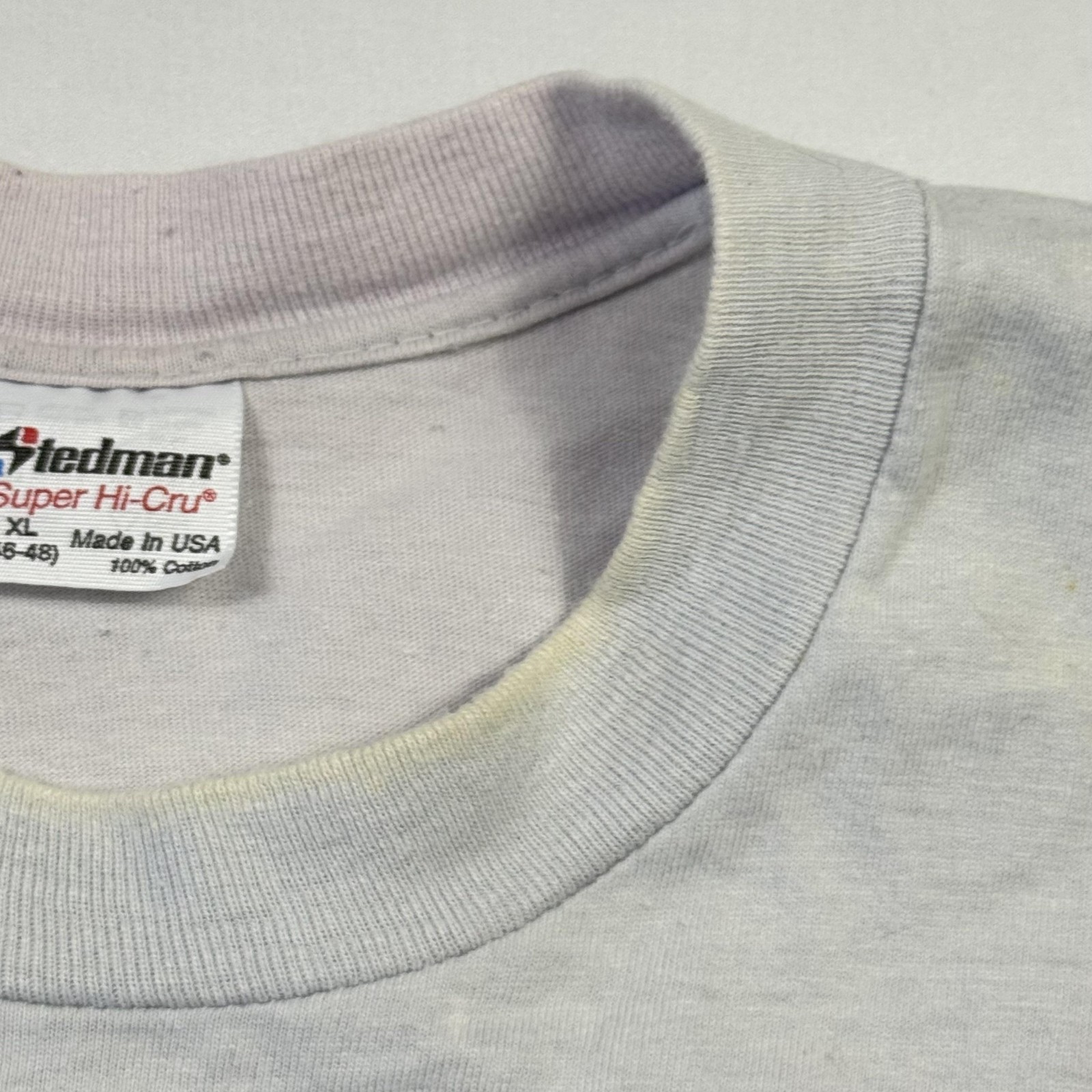 Vintage Stedman Shirt Mens XL Gray Ludington State Park Camping Graphic Tee USA gallery