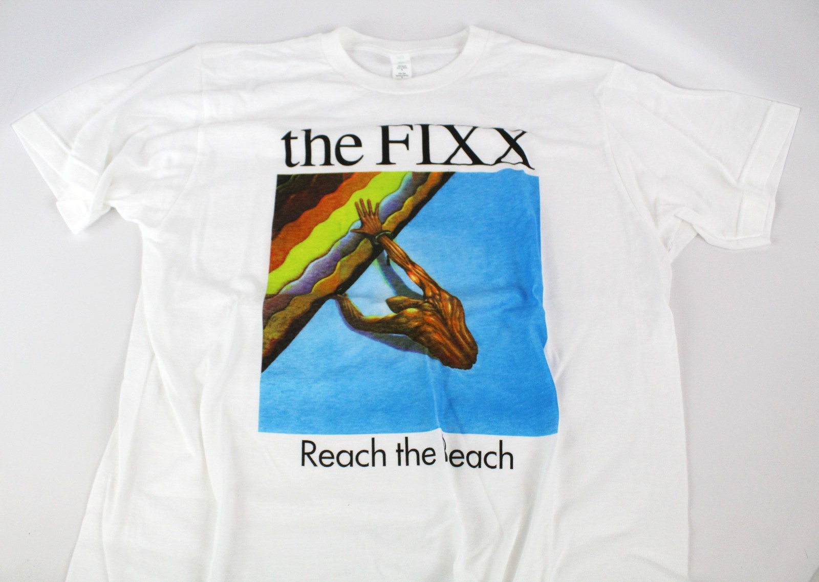 The Fixx Reach the Beach White T-Shirt, M