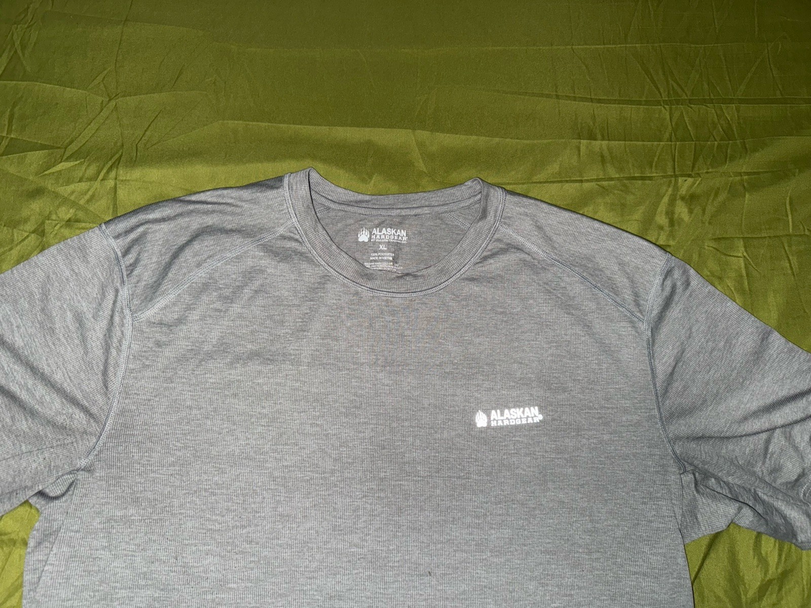 Alaskan Hardgear Shirt Mens Large Blue AKHG Tun-Dry Standard Fit Tee gallery
