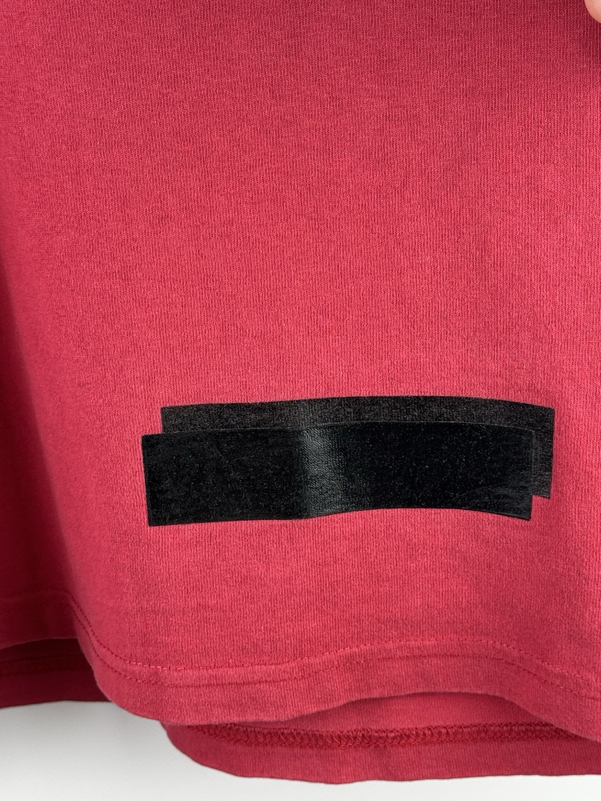 Off-White x Champion Virgil Abloh T-Shirt Red 2013 Size - M gallery
