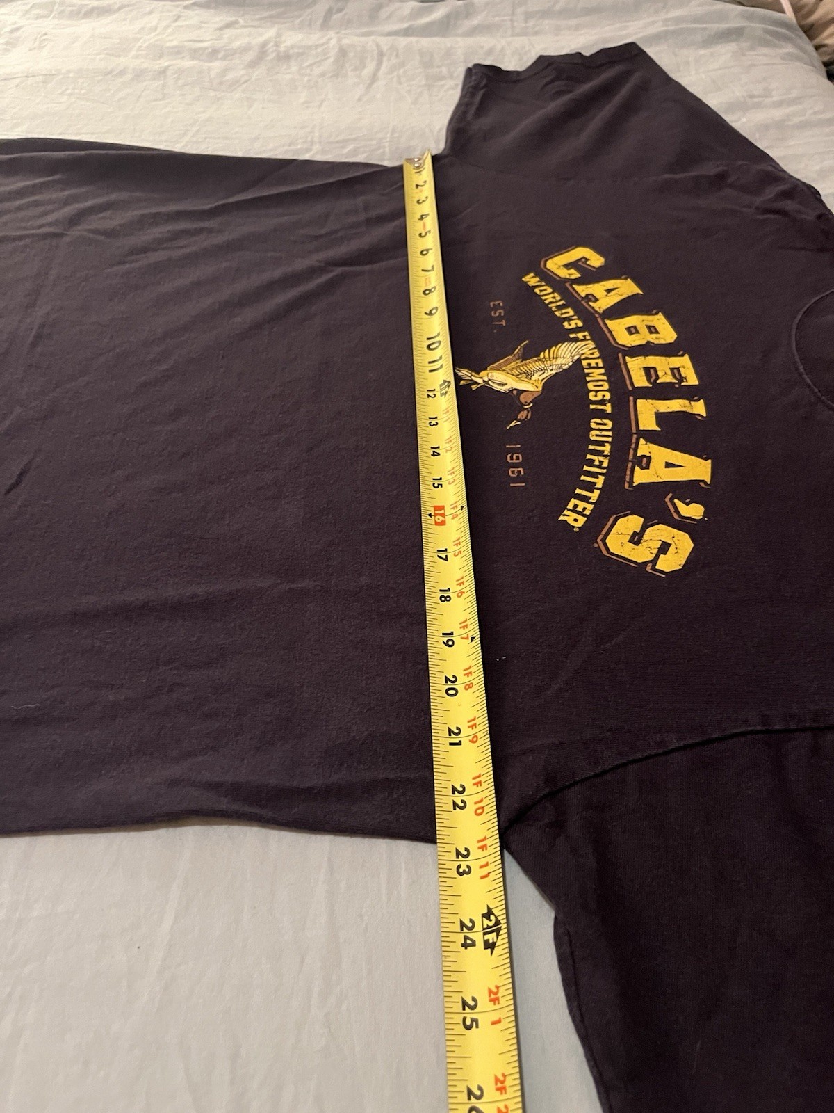 Cabela's Shirt Mens Y2K large purple 100% cotton duck 2000s Kansas outdoors gallery
