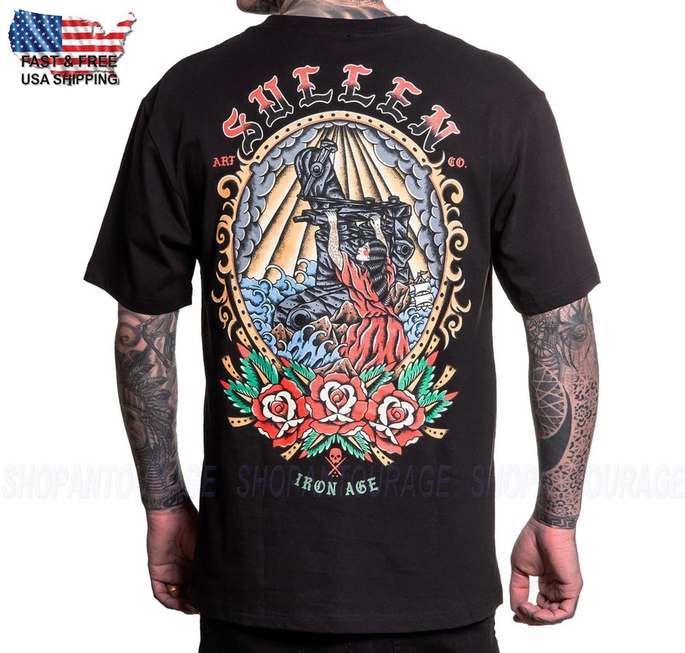 Sullen Art Collective Iron Age Standard Fit SCM7906 Short Sleeve Men`s T-shirt