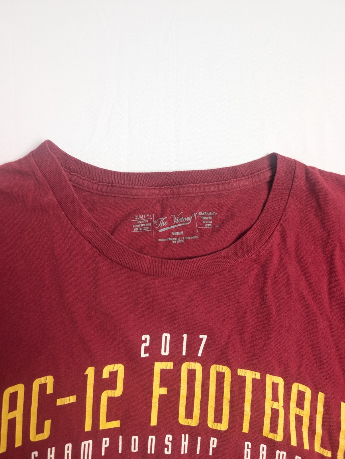 USC Trojans T Shirt Mens Medium Pac 12 Football Champions 2017 The Victory Red gallery