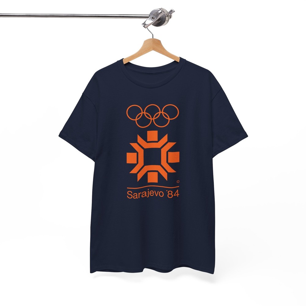 Vintage 1984 Sarajevo Winter Olympic Retro T-Shirt