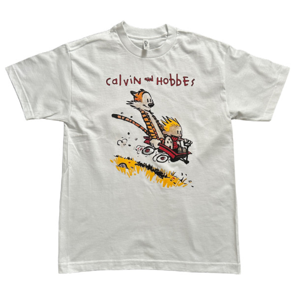 Calvin and Hobbes Retro Funny Cartoon Unisex T-shirt. S-5XL gallery