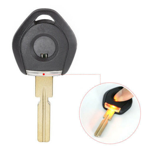 With LED Light Transponder Key Shell for BMW 3 5 7 Z3 Series E36 E34 E38 E39