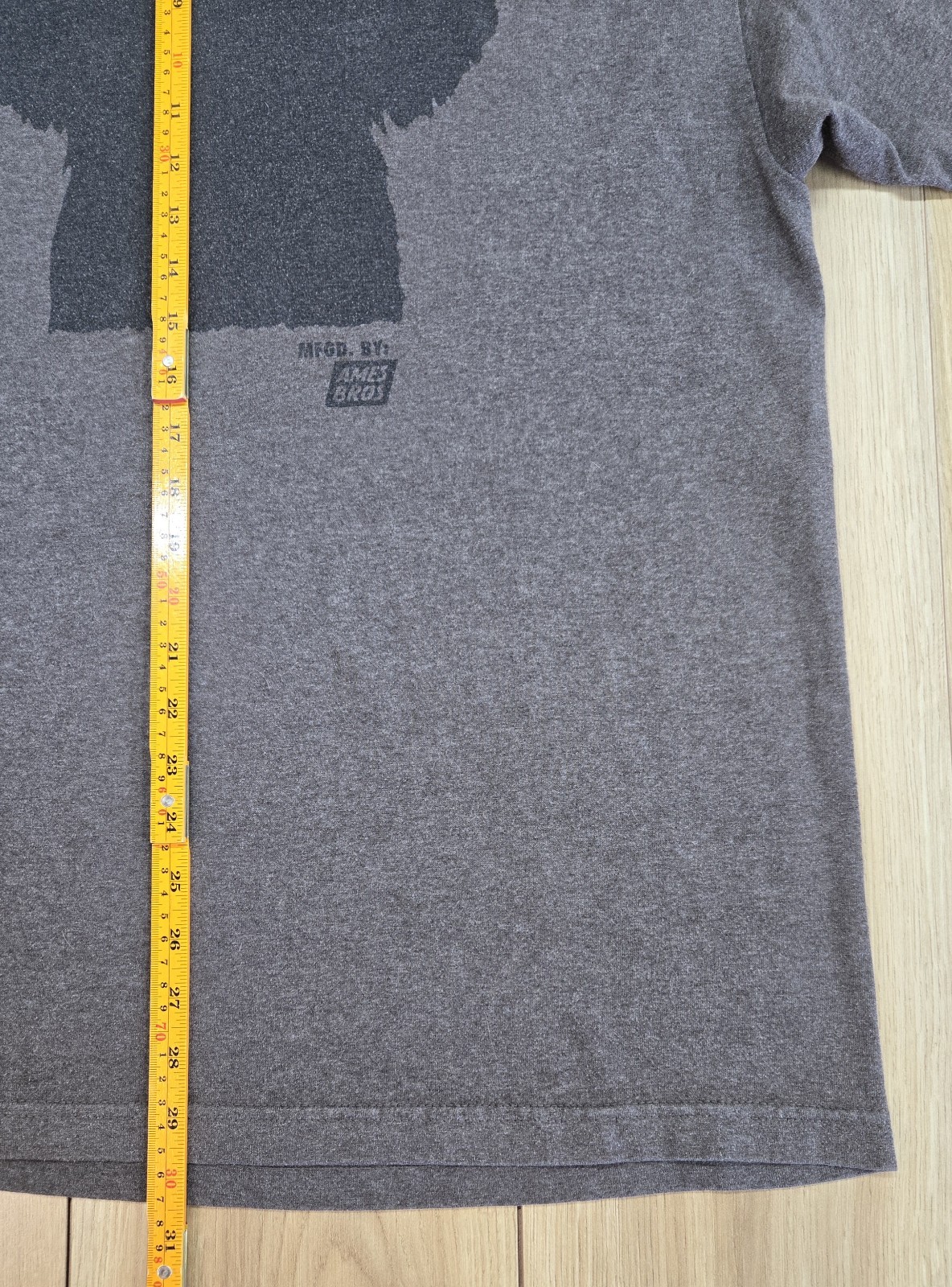 Ames Bros Bear Printed T-Shirt Mens Sz XL, Brown, Heavy-duty, Logo, Crew Neck gallery