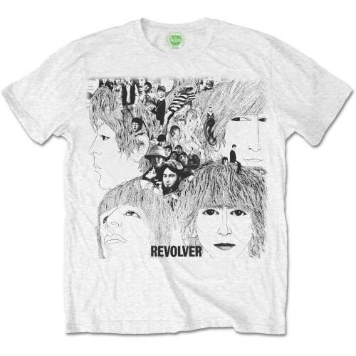 The Beatles Revolver Album Cover T-Shirt white New gallery