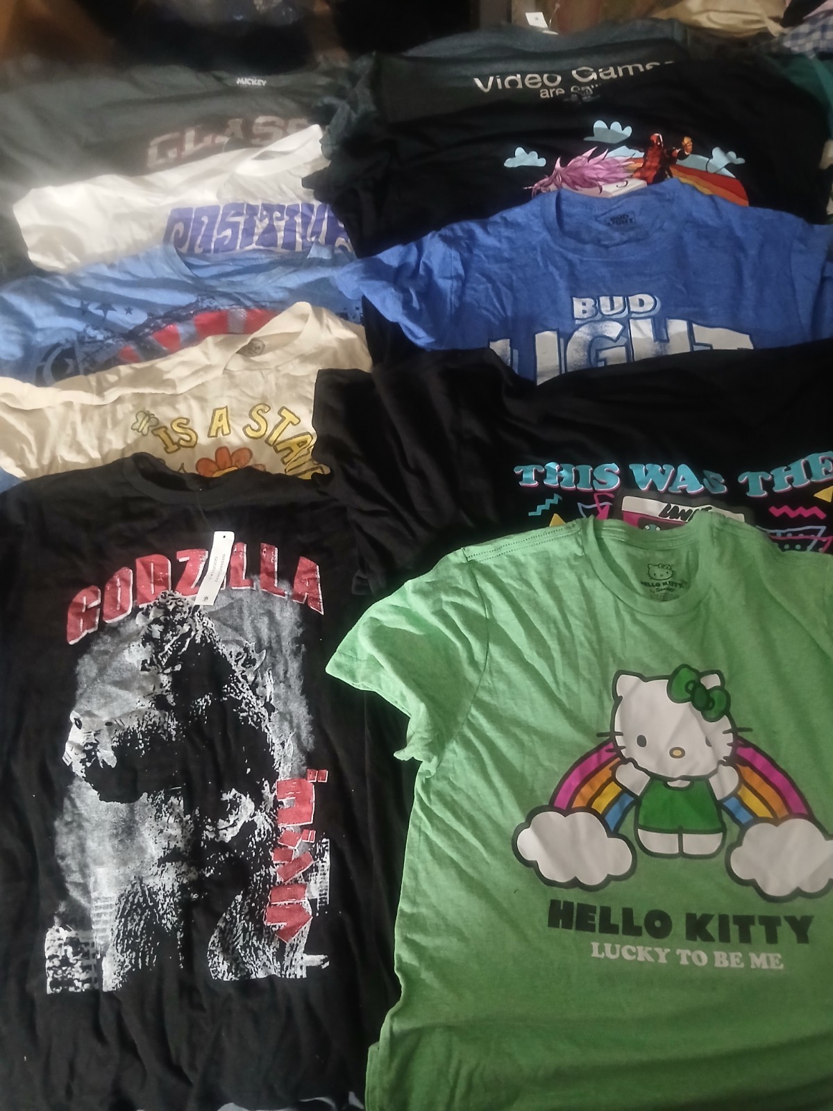 Lot Of 10 Men's Graphic Tee Tshirts All New With Tags Details In Description gallery