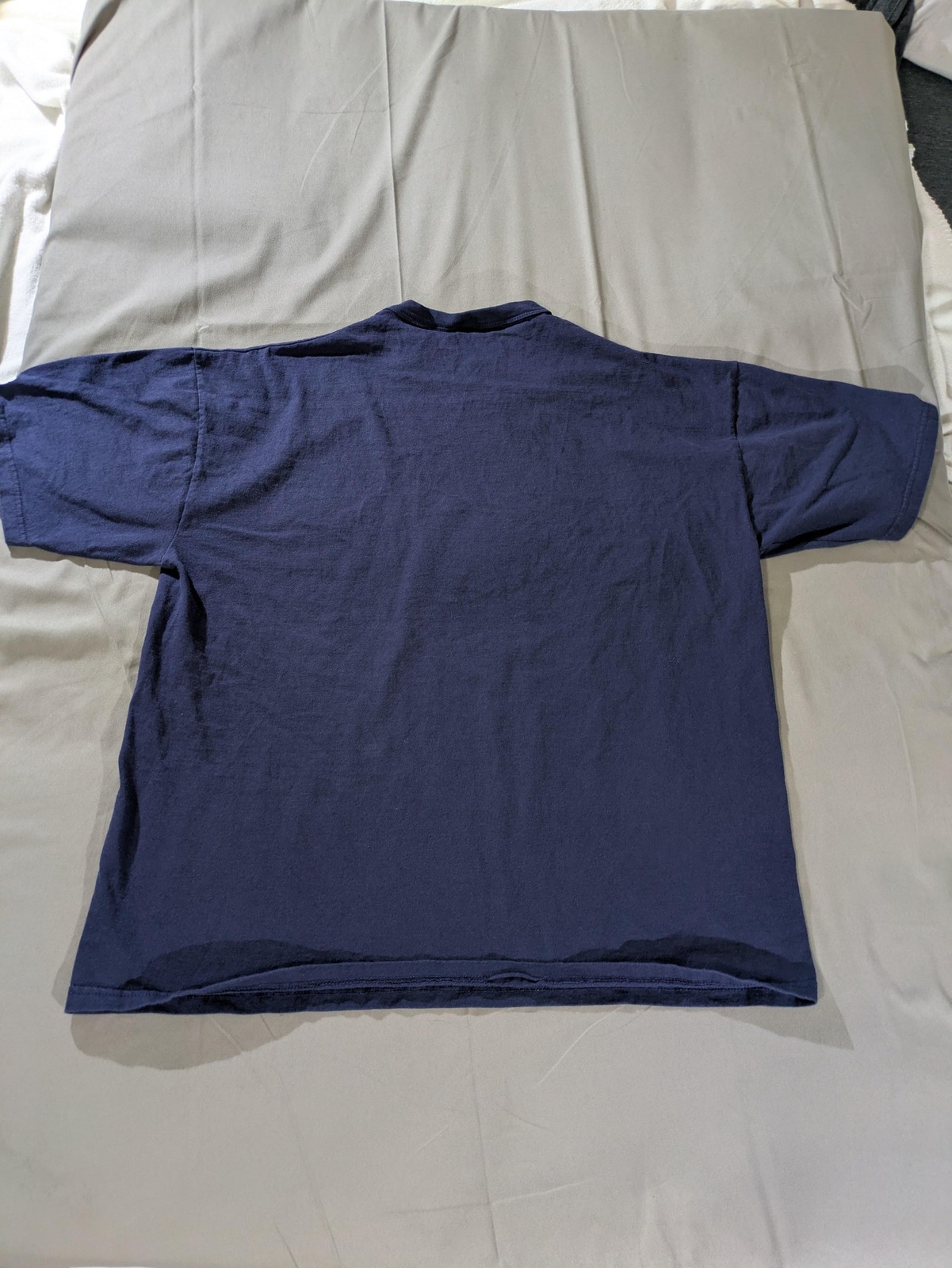 Vintage Russell Athletic Shirt Mens XL Navy Blue Solid Crewneck Blank T-Shirt gallery