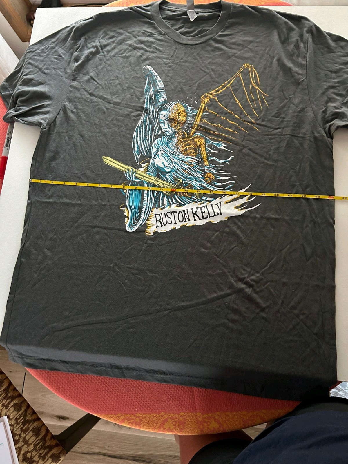 Short-sleeved T-shirt Ruston Kelly, Angel Of Death Tee gallery