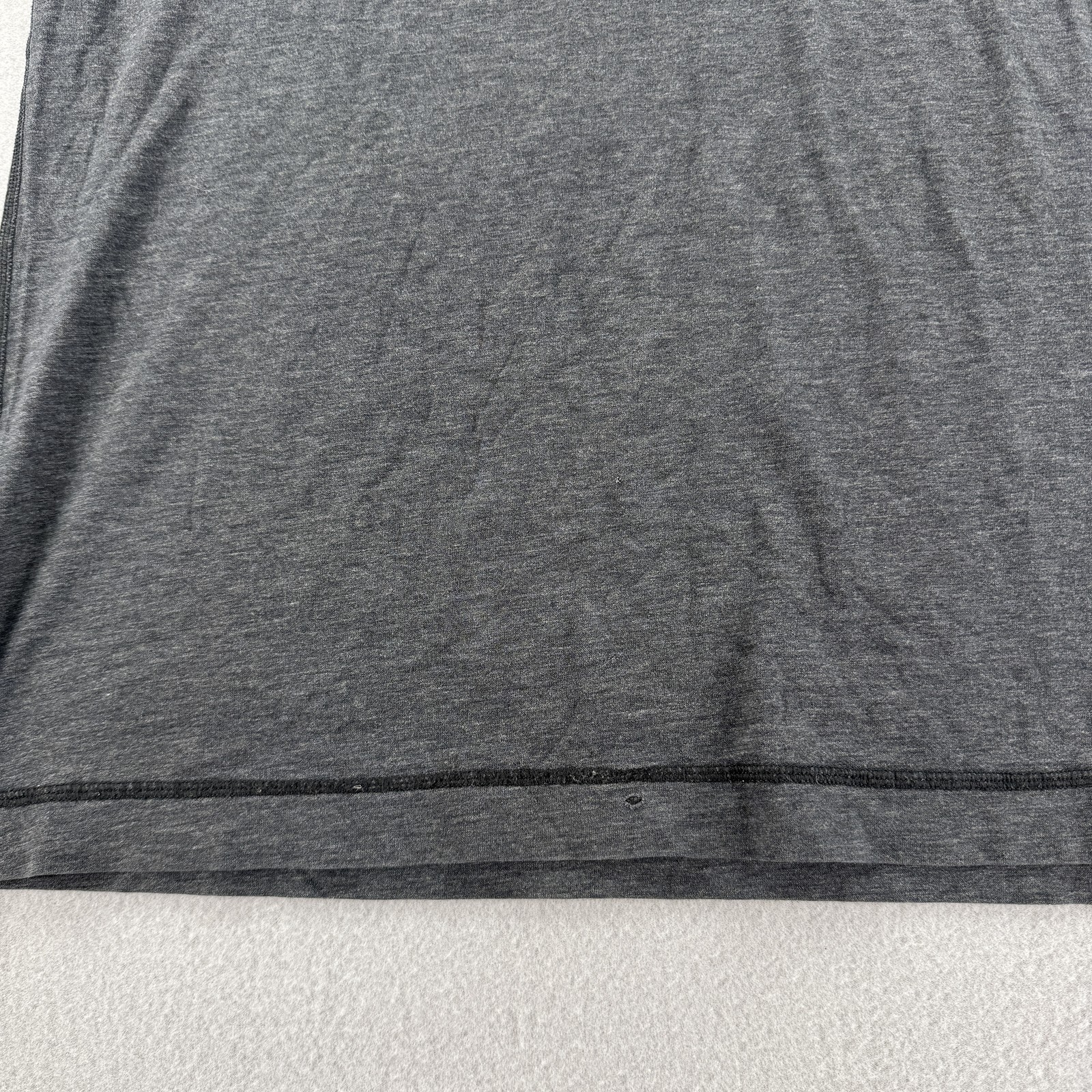 Lululemon Shirt Mens Large Gray Short Sleeve Athletic Tee Soft Lightweight gallery