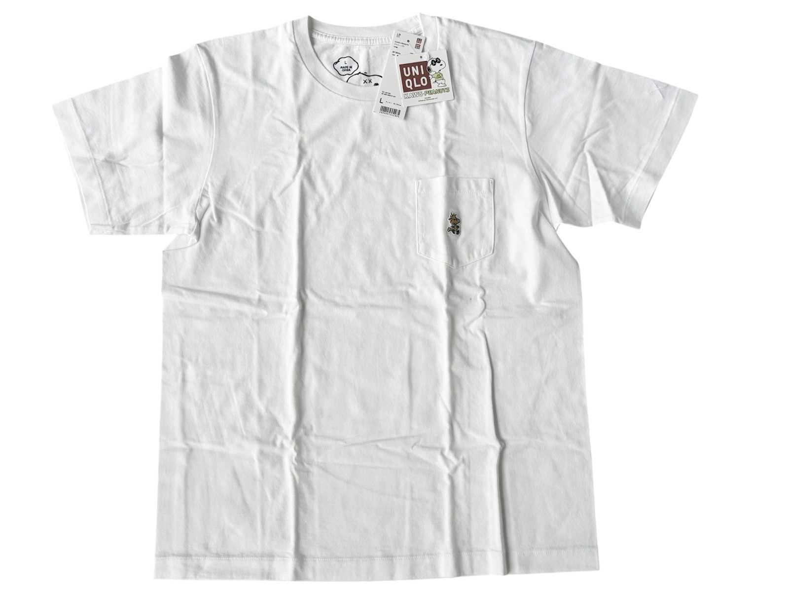 KAWS x PEANUTS Snoopy x UNIQLO NWT T-Shirt Size L White gallery