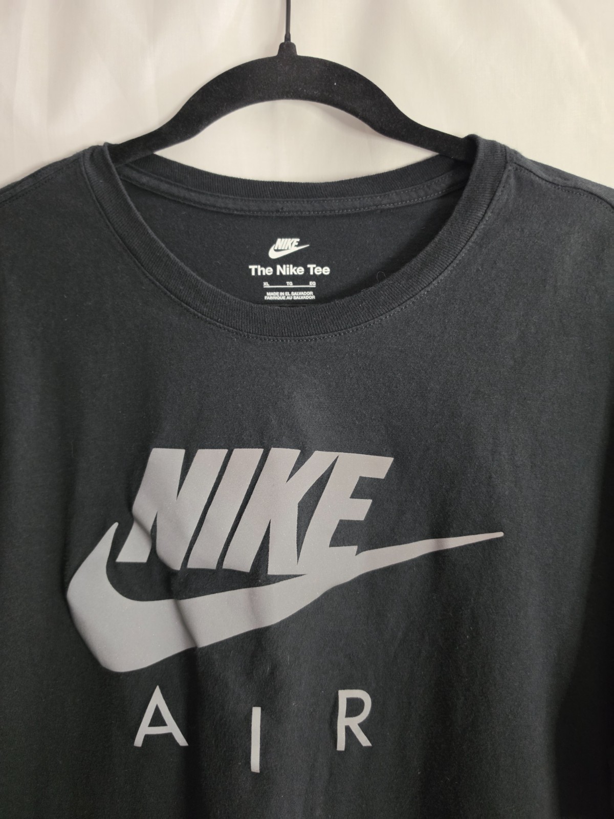 Nike Air T-Shirt Men's XL Black Graphic Logo Short Sleeve Crew Neck Tee gallery