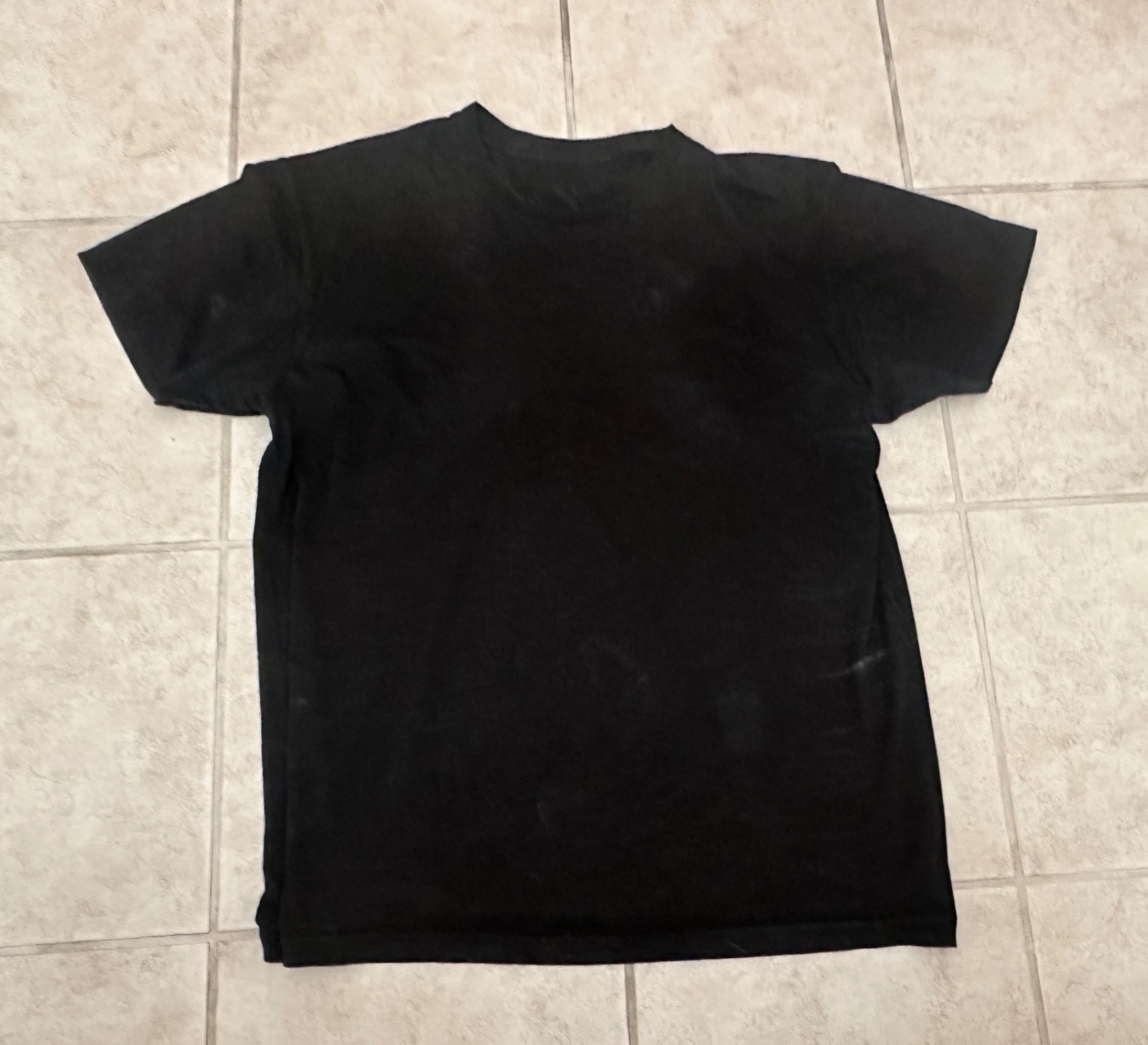 Los Angeles Apparel 50/50 Black Poly-Cotton Crew Neck T-Shirt Style FF01 gallery