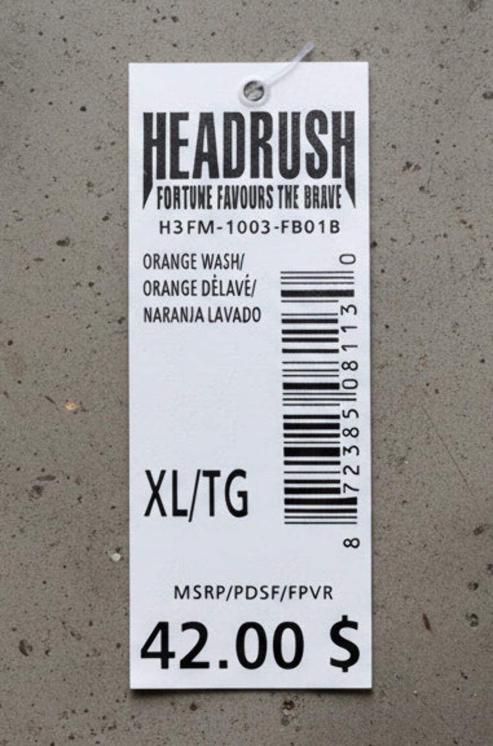 *HEADRUSH* (Orange-Wash) ~The Brave~ 3D Print Short Sleeve T-Shirts gallery