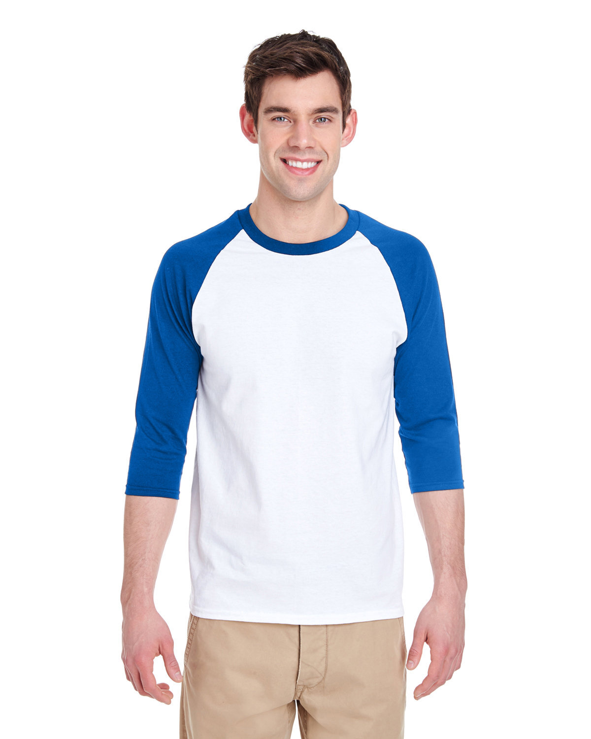 Gildan G570 Heavy Cotton Adult 3/4 Raglan Tee gallery