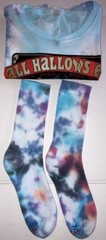 The Sanderson Sisters Hocus Pocus™ graphic tee size large with matching socks L