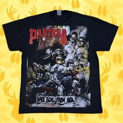 Vintage style *modern* Pantera 101 Proof Bad Boys From Hell T-Shirt Size XL