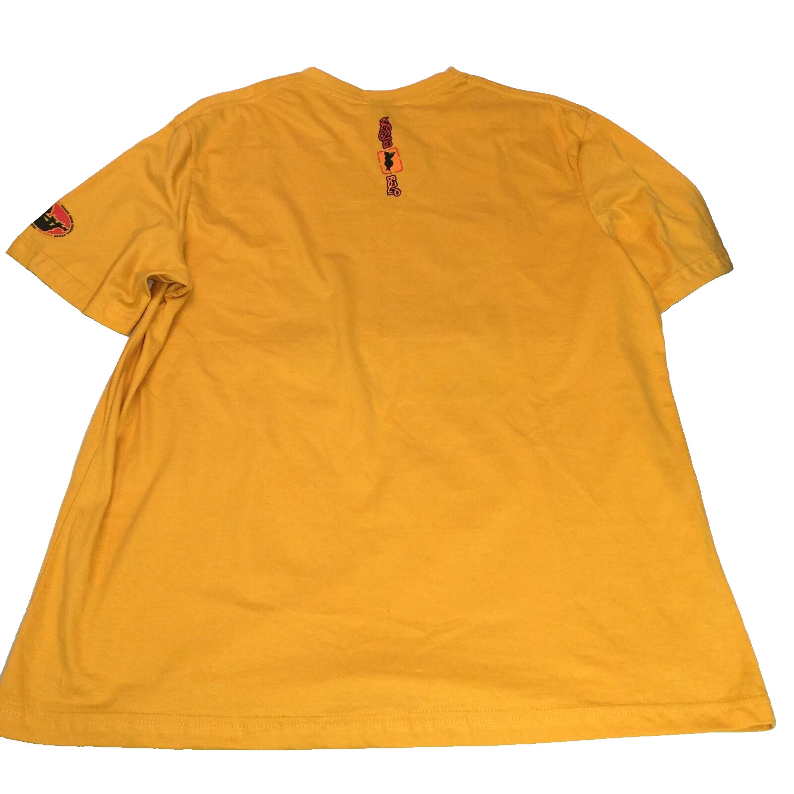 BALI INDONESIA T SHIRT MENS XXL 46x30 YELLOW COTTON SHORT SLEEVE TROPICAL KRISNA gallery