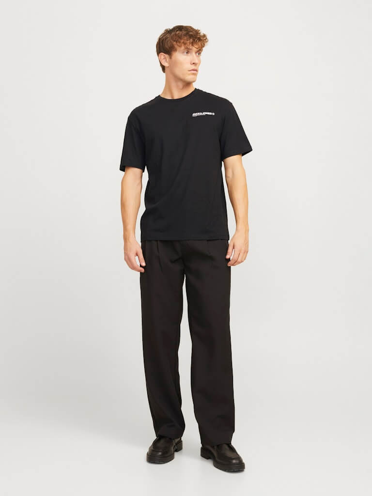 Jack & Jones 1 Pack JJHAWAII Crew Neck 100% Cotton Relaxed Fit T-Shirt gallery