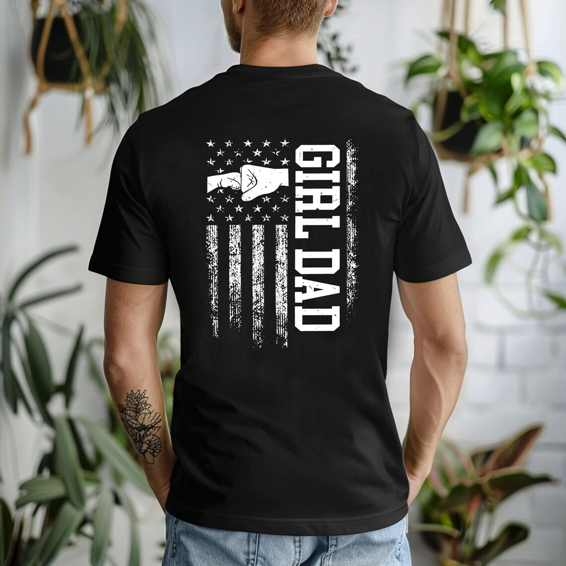 Girl Dad Club Shirt Father's Day Gift From Daughter Funny New Daddy Graphic Tee gallery