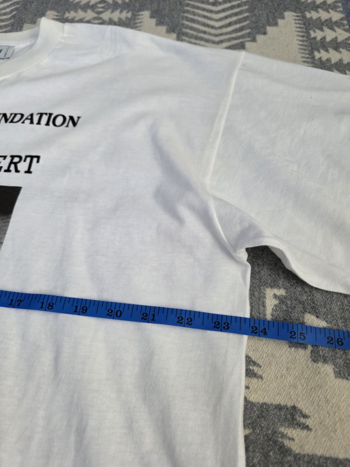 Vintage 90s Iceberg Jeans Promo T-shirt Rainforest Foundation Benefit Concert XL gallery