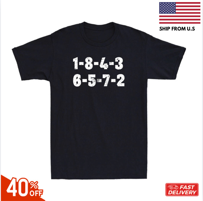 18436572 Firing Order Small Block Engine V8 Big Block Gift Vintage Men’s T-Shirt