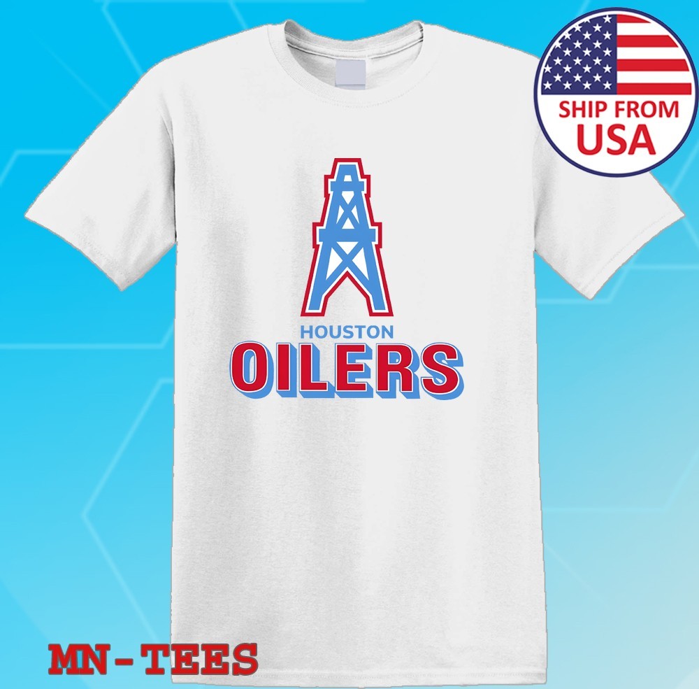 Houston Oilers White Size S-5XL