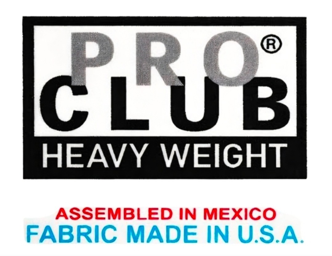 PROCLUB MENS HEAVYWEIGHT SHORT SLEEVE T SHIRT PRO CLUB PLAIN TEE SHIRT M - L gallery