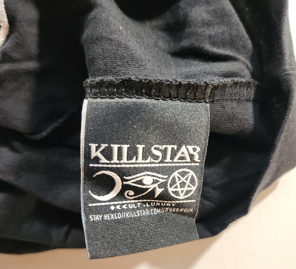 KillStar T shirt M Love Any Colour Long Black Goth Occult Luxury MMX Desire Emos gallery