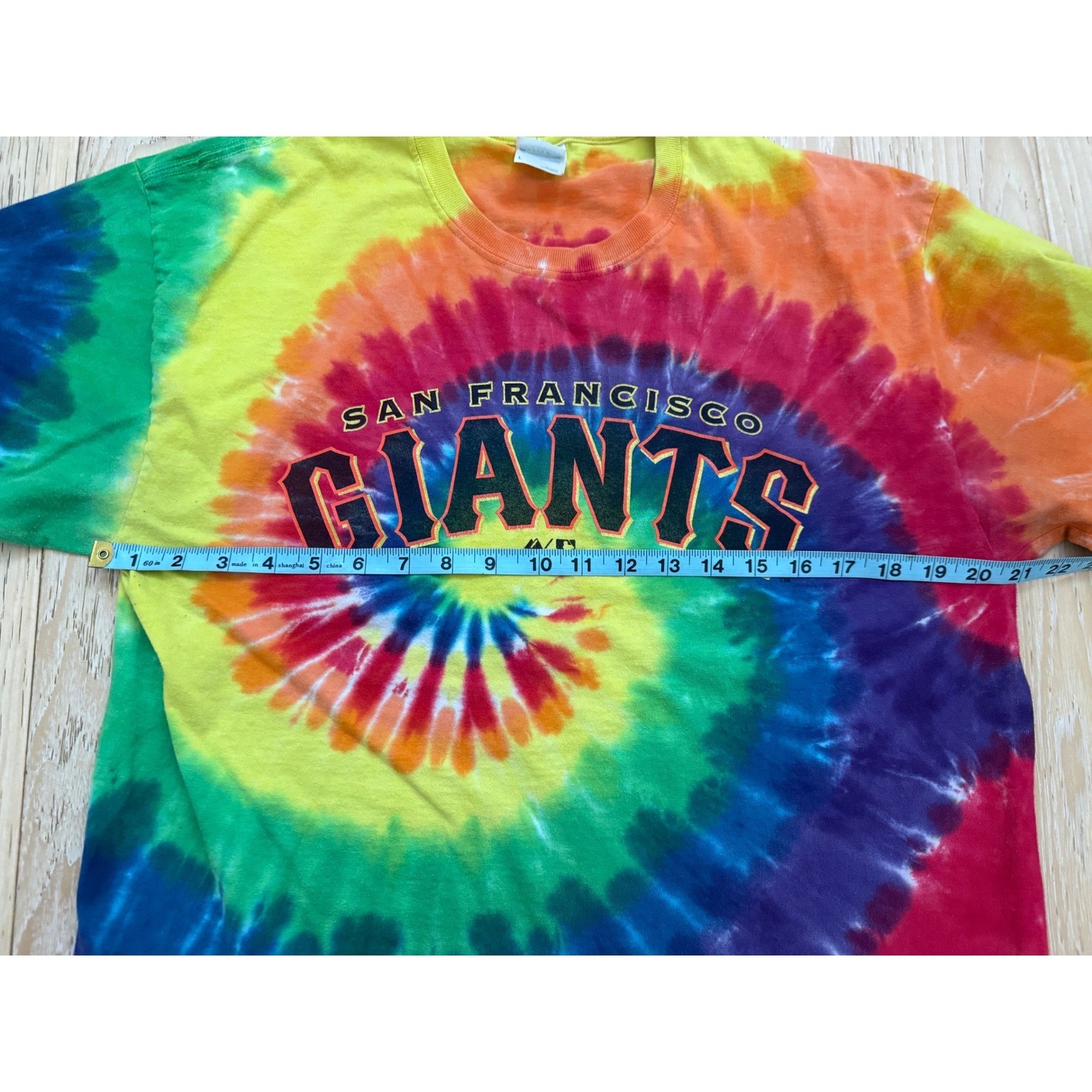 PORT & COMPANY Mens San Francisco Giants Tie Dye MLB Baseball Festival Tee L gallery