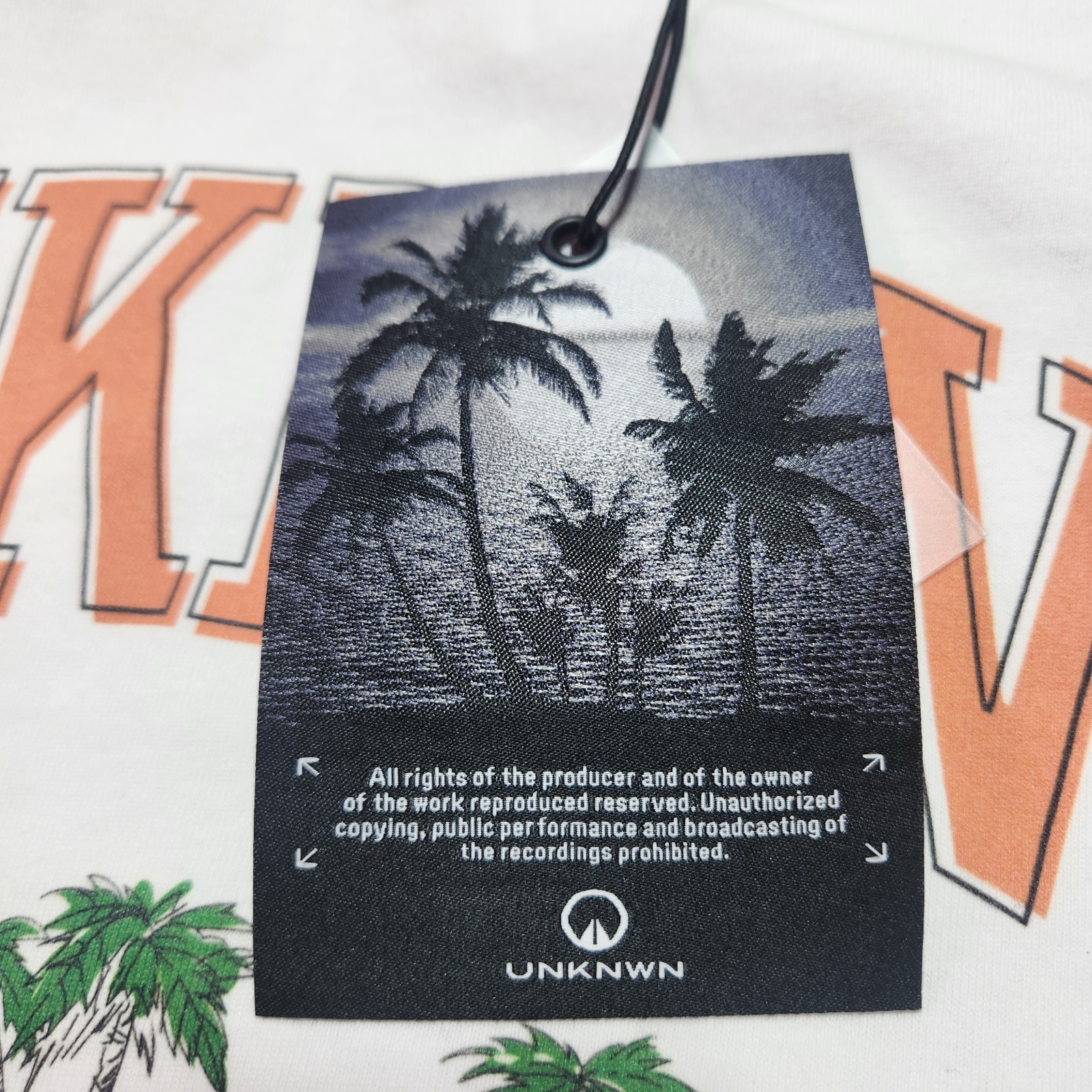 UNKNWN Lebron Miami Basketball Court T-Shirt White Men’s Size M Streetwear NWT gallery