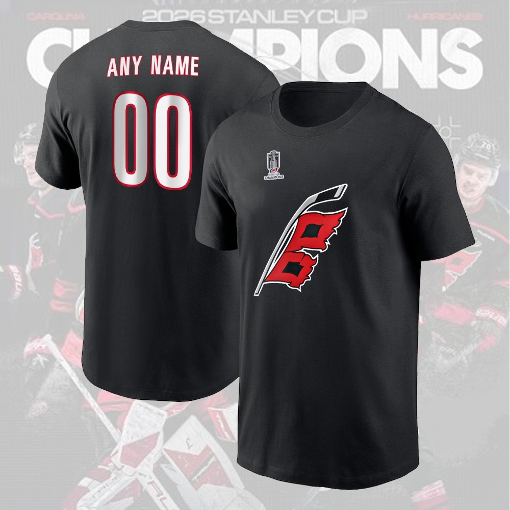 HOT! Carolina Team 2026 Stan.ley Cup Champs Name and Number Player Collection gallery