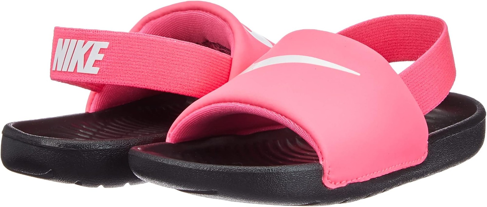 Nike Baby/Toddler Kawa Slides, Digital Pink/White-Black, 5C - Digital Pink/White gallery