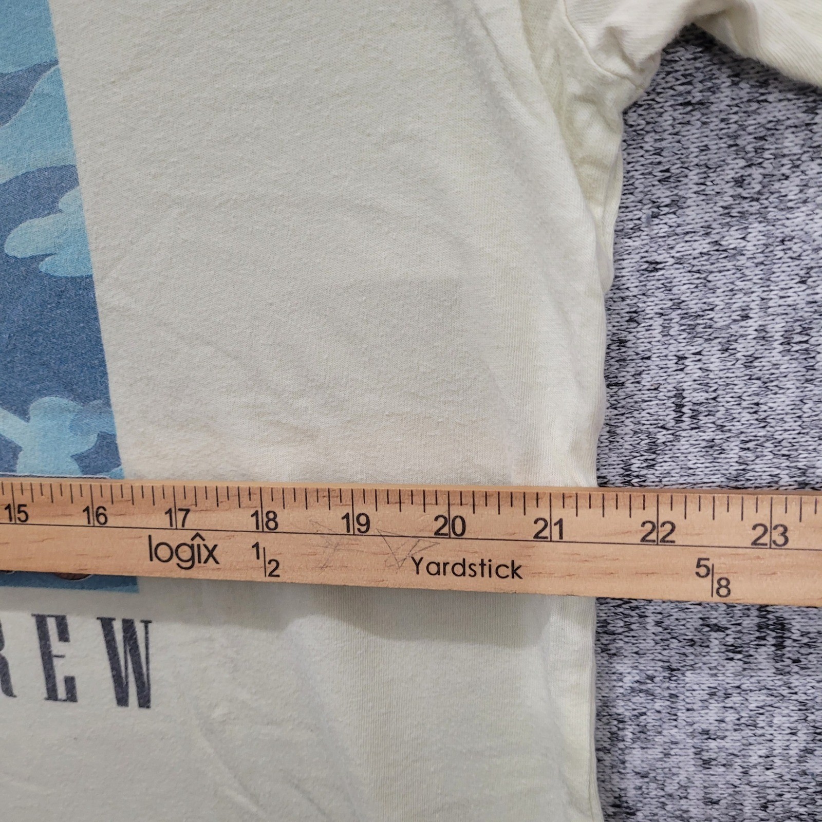 One Piece Monkey D Luffy Straw Hat Crew T XL Ripple Junction BoxLunch Cream FLAW gallery