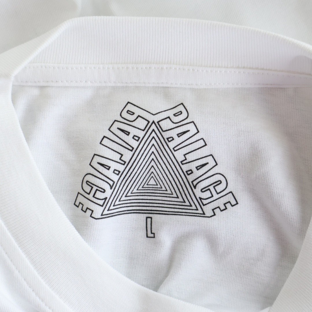 Palace Skateboards Palazzo Longsleeve Print Crew Neck Long Sleeve T-Shirt Used 7 gallery
